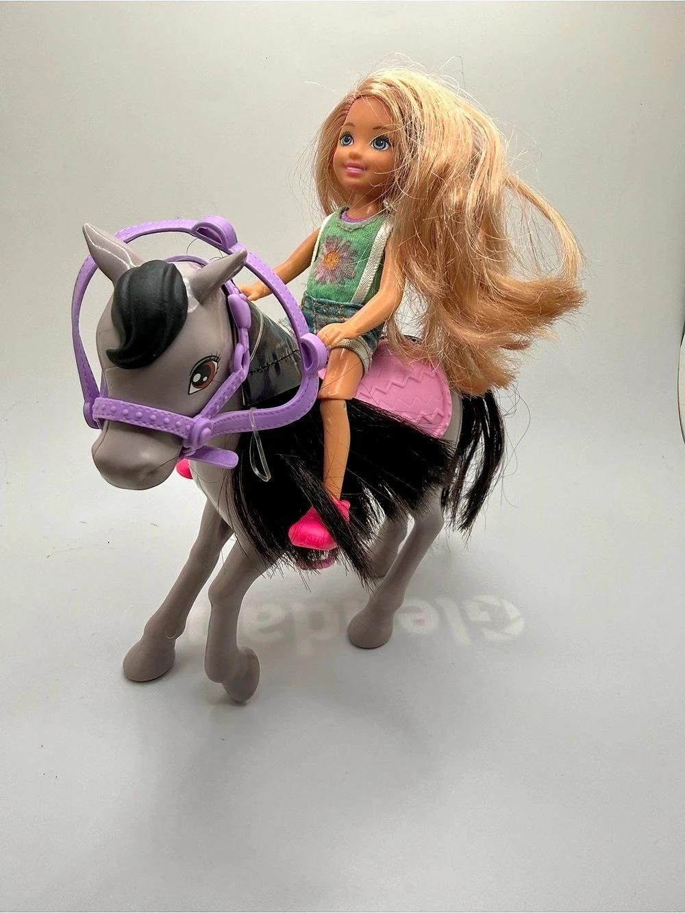 Mattel Barbie Club Chelsea Doll and Pony horse Playset toy